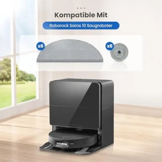 Dweildoekenset voor robotstofzuiger - 12 stuks