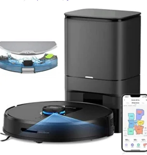 Dweilrobot robotstofzuiger met laadstation