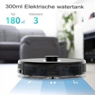 Dweilrobot robotstofzuiger met laadstation