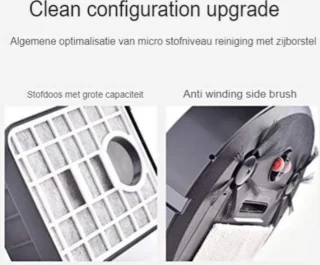 Dweilrobot Robotstofzuiger met Lader