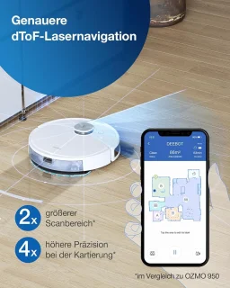 Ecovacs DEEBOT N10 Robotstofzuiger