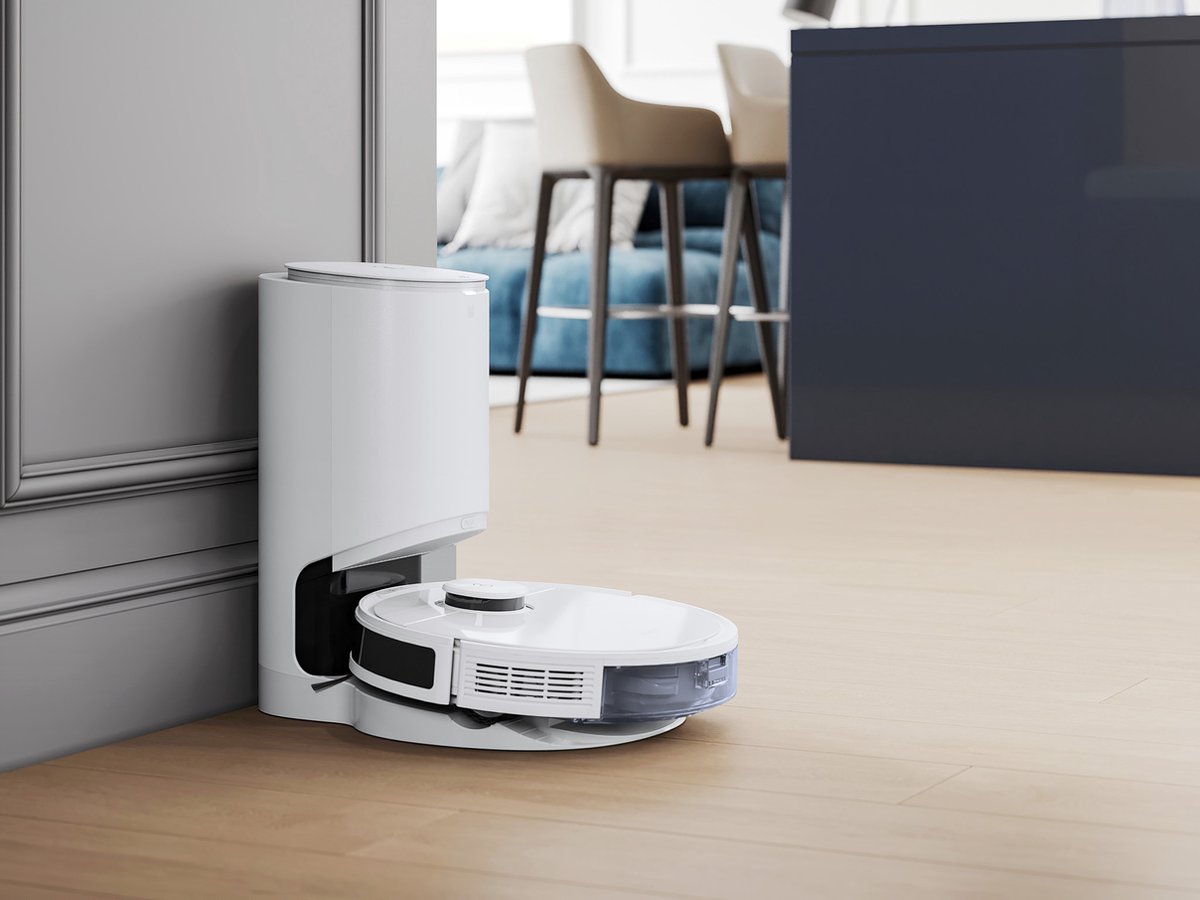 Ecovacs Deebot N8 PRO+ Robotstofzuiger met Leegstation
