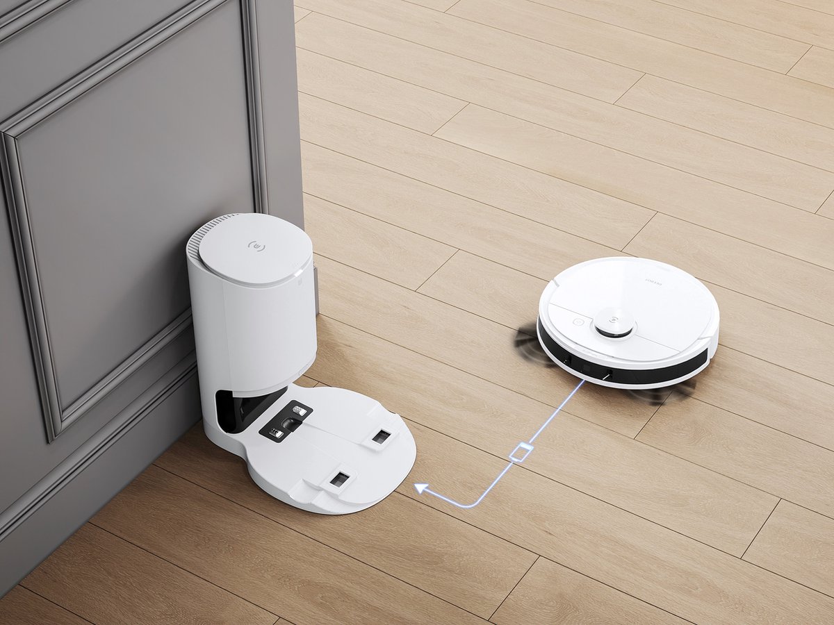 Ecovacs Deebot N8 PRO+ Robotstofzuiger met Leegstation