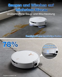 Ecovacs DEEBOT T50 Max Pro Omni Robotstofzuiger
