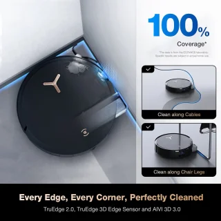 Ecovacs DEEBOT X8 PRO OMNI Black Robotstofzuiger