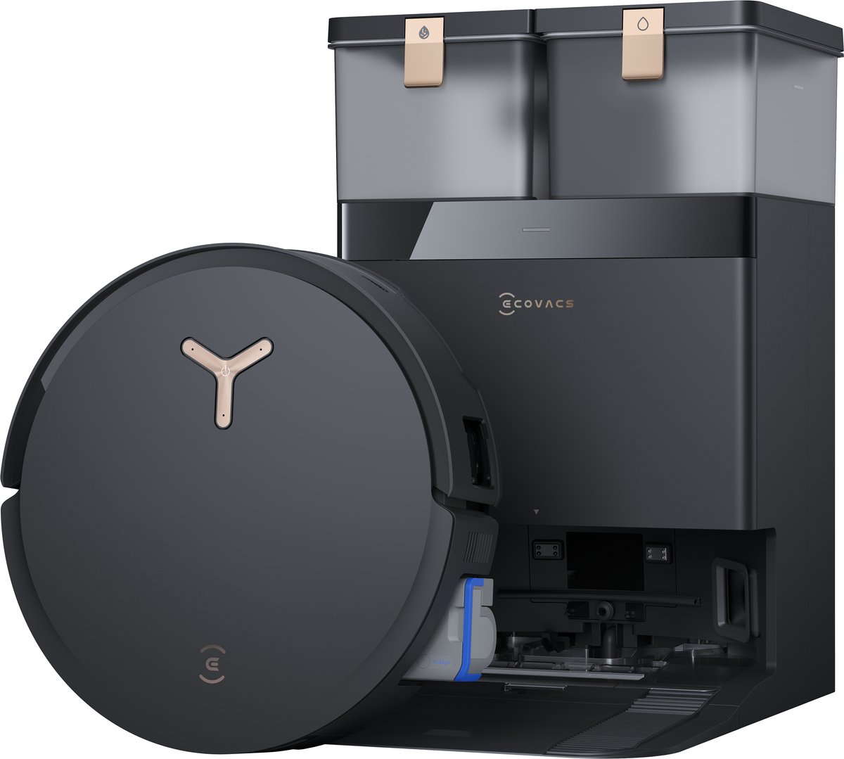 Ecovacs DEEBOT X8 PRO OMNI Black Robotstofzuiger