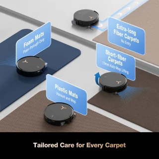 Ecovacs DEEBOT X8 PRO OMNI Black Robotstofzuiger