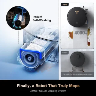 Ecovacs DEEBOT X8 PRO OMNI Black Robotstofzuiger