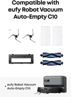 eufy Auto-Empty C10 robotstofzuiger