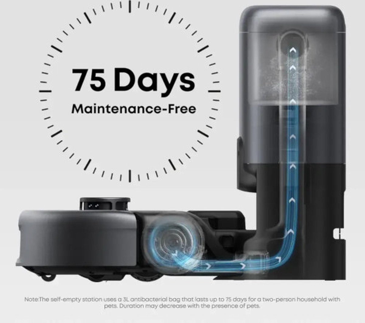 eufy Clean E20 Steelstofzuiger Robotstofzuiger