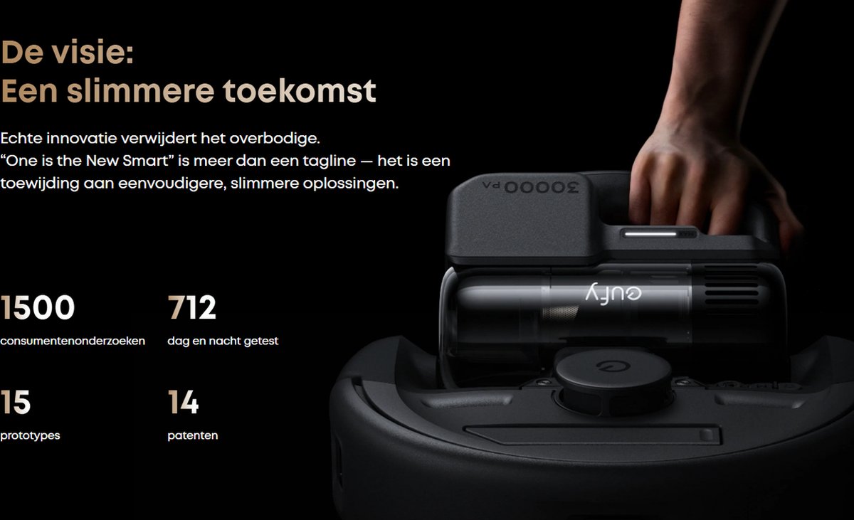 eufy Clean E20 Steelstofzuiger Robotstofzuiger