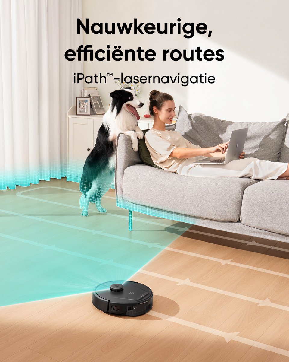 eufy Clean L60 Hybrid Robotstofzuiger
