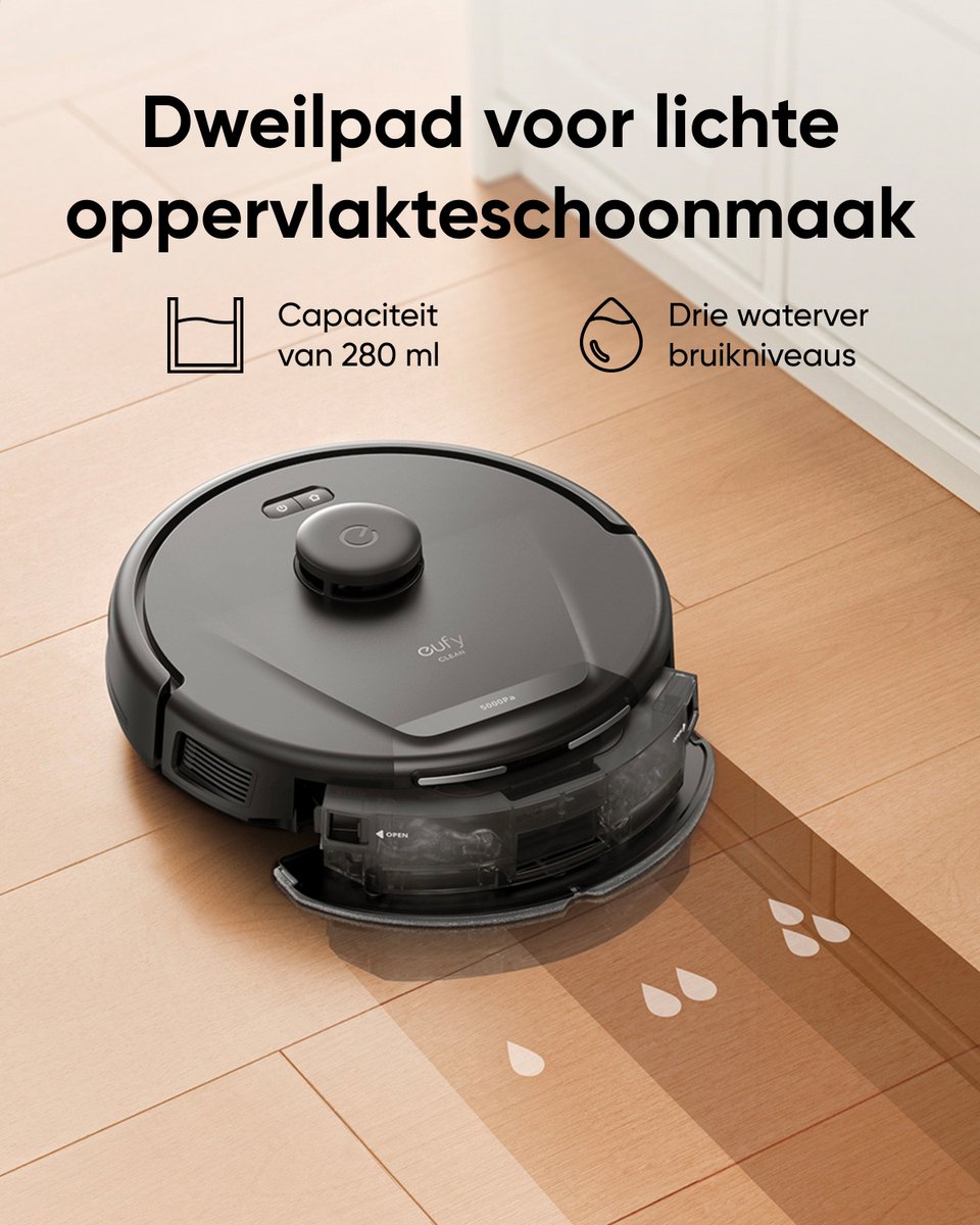 eufy Clean L60 Hybrid Robotstofzuiger