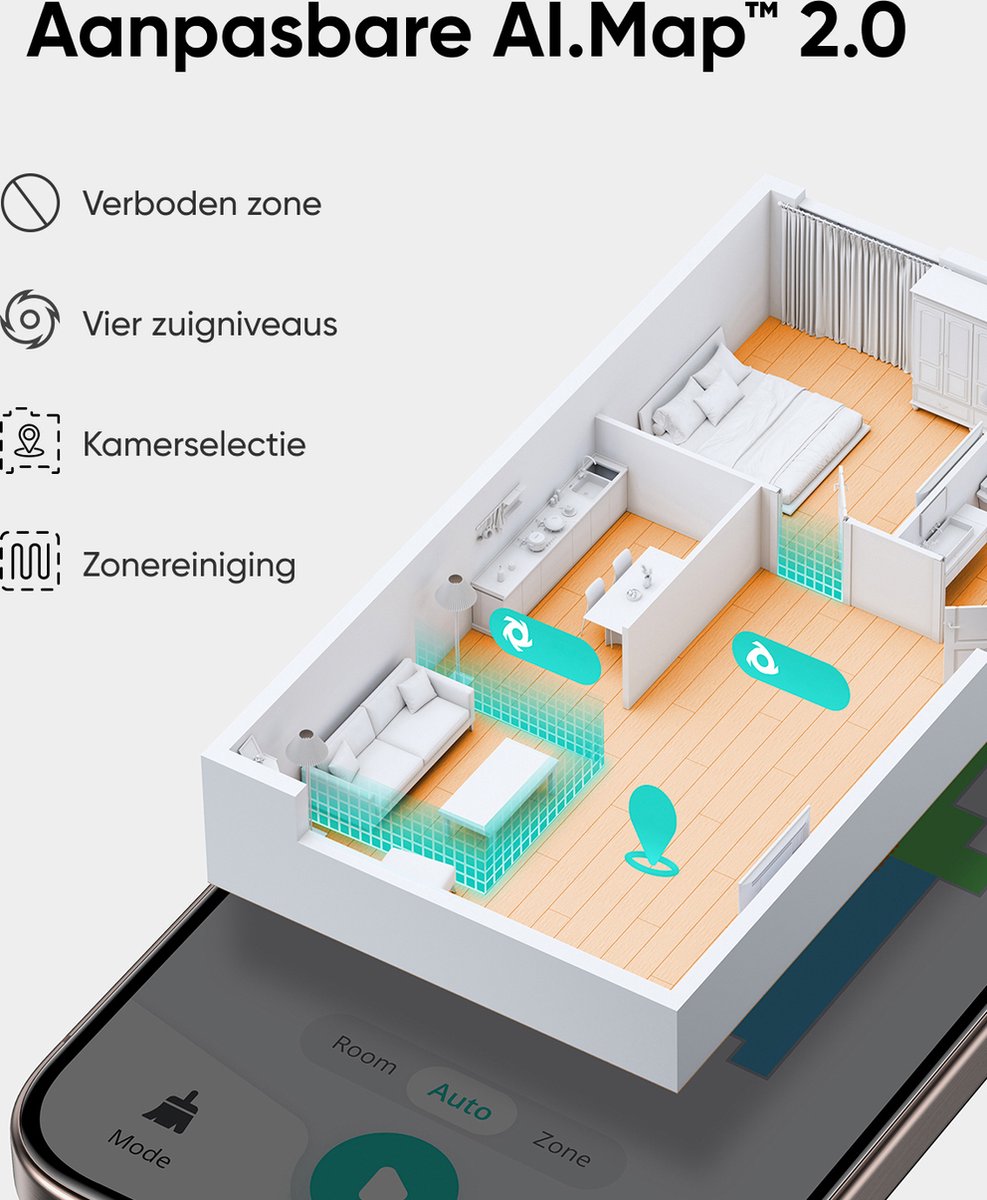 eufy Clean L60 Hybrid Robotstofzuiger