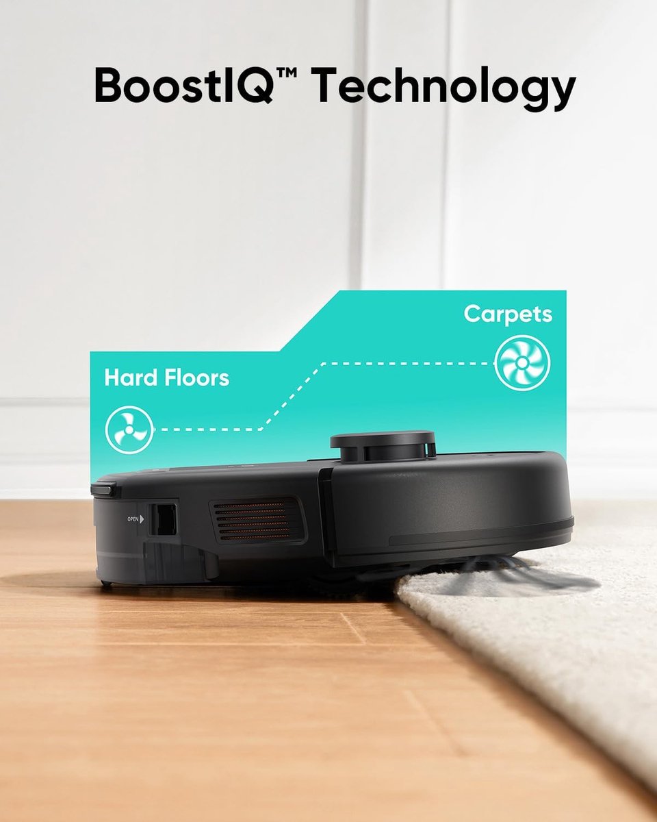 eufy Clean L60 Hybrid SES Robotstofzuiger met dweilfunctie