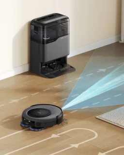 eufy Clean Omni C20 Robotstofzuiger met Reinigingsstation Zwart