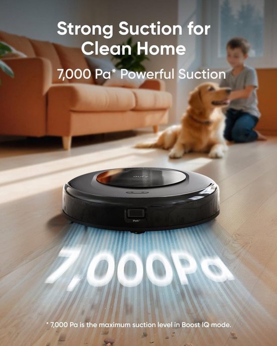 eufy Clean Omni C20 Robotstofzuiger Zwart