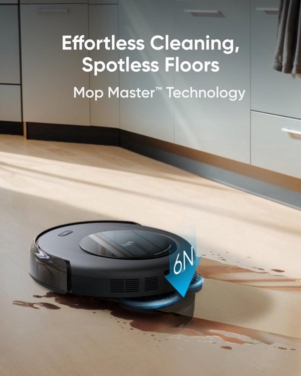 eufy Clean Omni C20 Robotstofzuiger Zwart