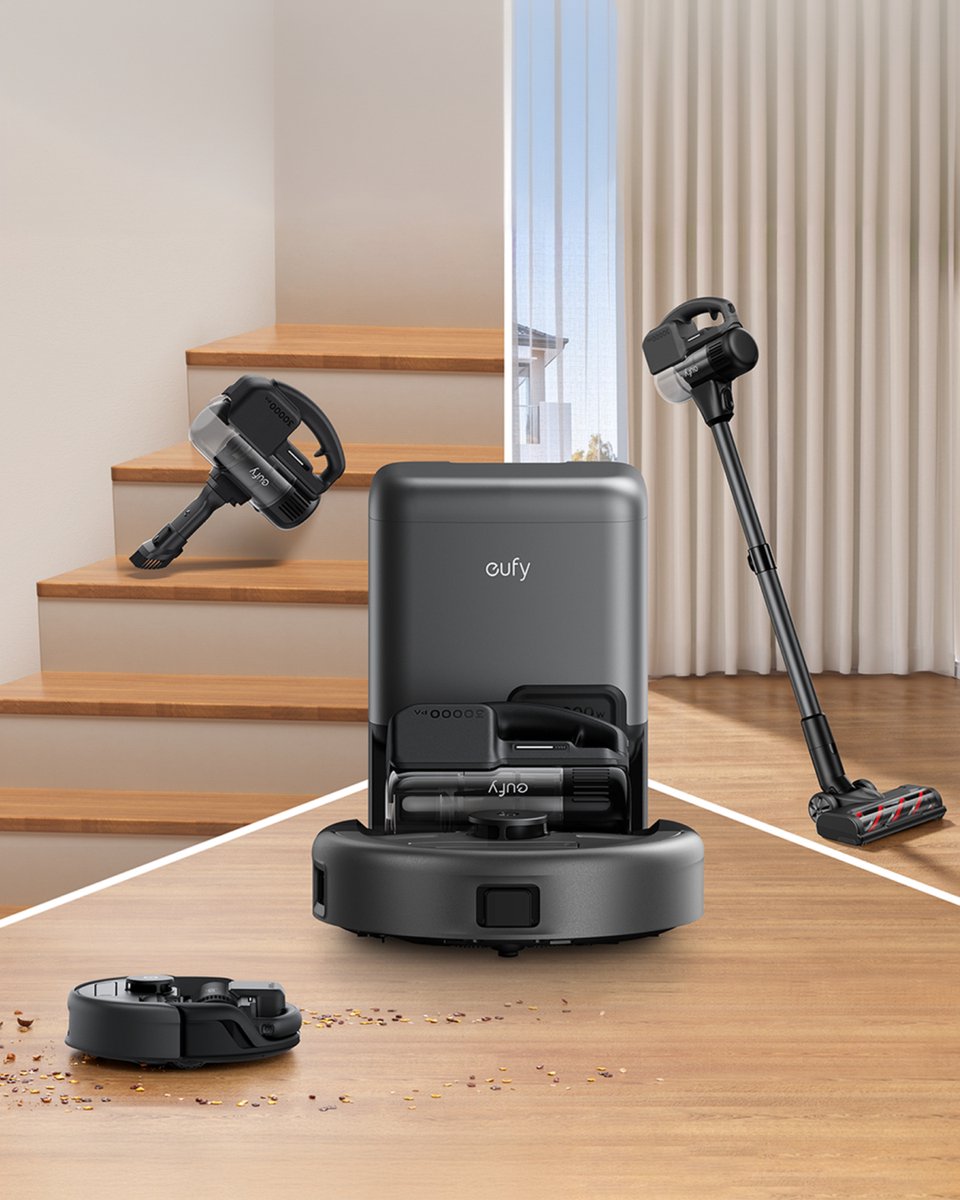 eufy Clean Robotstofzuiger 3-in-1 E20