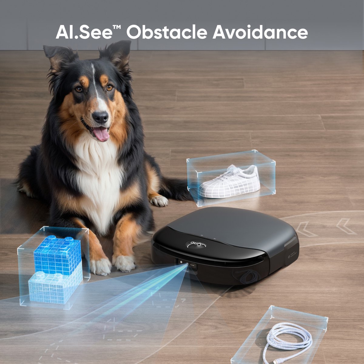 eufy Clean S1 HydroJet Robotstofzuiger met Moppfunctie en All-in-One Station