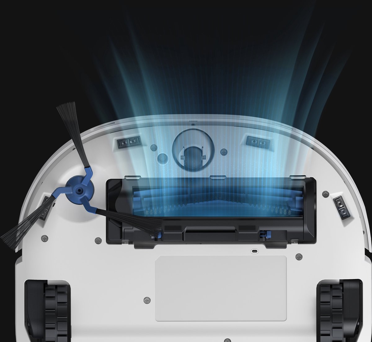 eufy Clean X10 Pro Omni robotstofzuiger wit