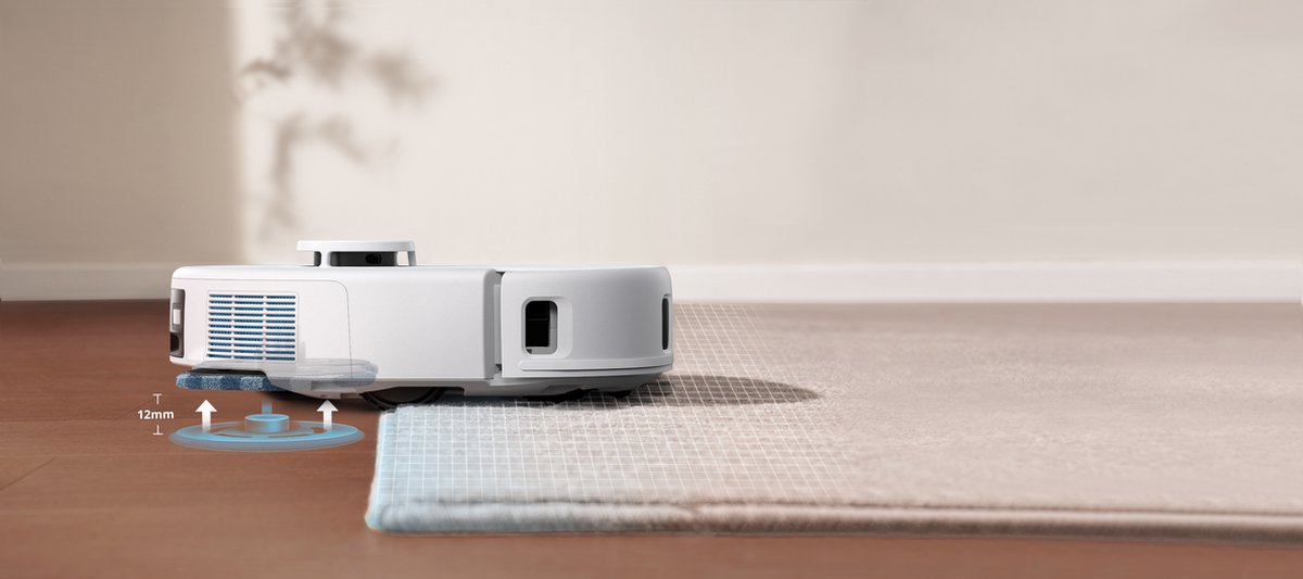 eufy Clean X10 Pro Omni robotstofzuiger wit