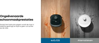 eufy Omni E25 Robotstofzuiger inclusief alles-in-één station