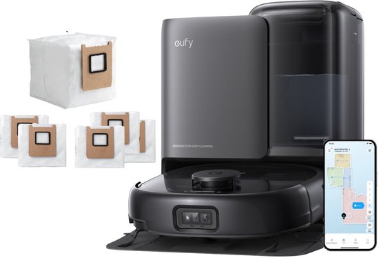 eufy Omni E25 Robotstofzuiger inclusief alles-in-één station review