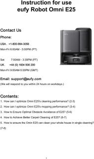 eufy Omni E25 Robotstofzuiger