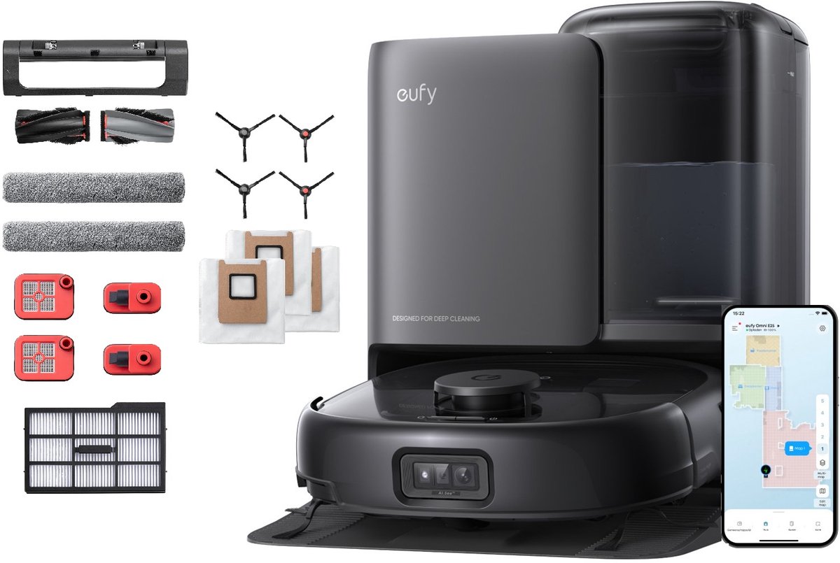 eufy Omni E25 Robotstofzuiger