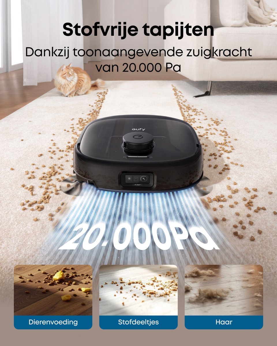 eufy Omni E25 Robotstofzuiger