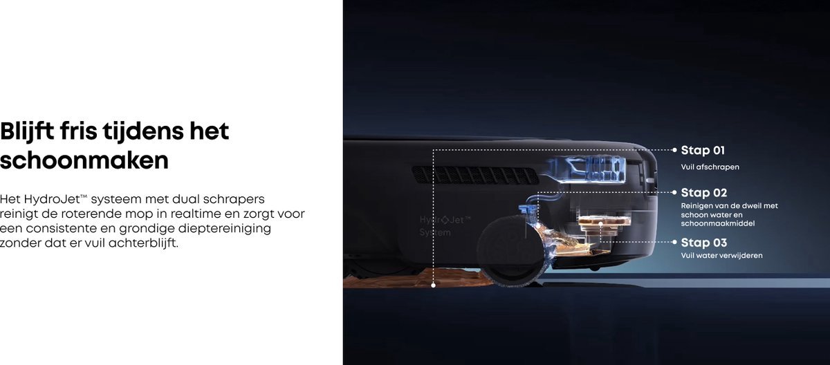 eufy Omni E25 Robotstofzuiger