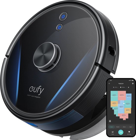 eufy RoboVac LR30 Hybrid+ robotstofzuiger en dweil