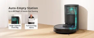 eufy RoboVac LR30 Hybrid+ robotstofzuiger met cleaning station