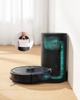 eufy RoboVac LR30 Hybrid+ robotstofzuiger met cleaning station
