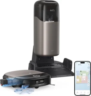 eufy stofzuiger en dweilrobot HydroJet S2