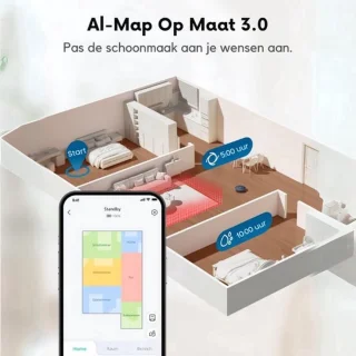 eufy X10 Pro Omni Complete robotstofzuiger wit