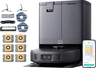 eufy X10 Pro Omni robotstofzuiger met dweil en vervangingssets