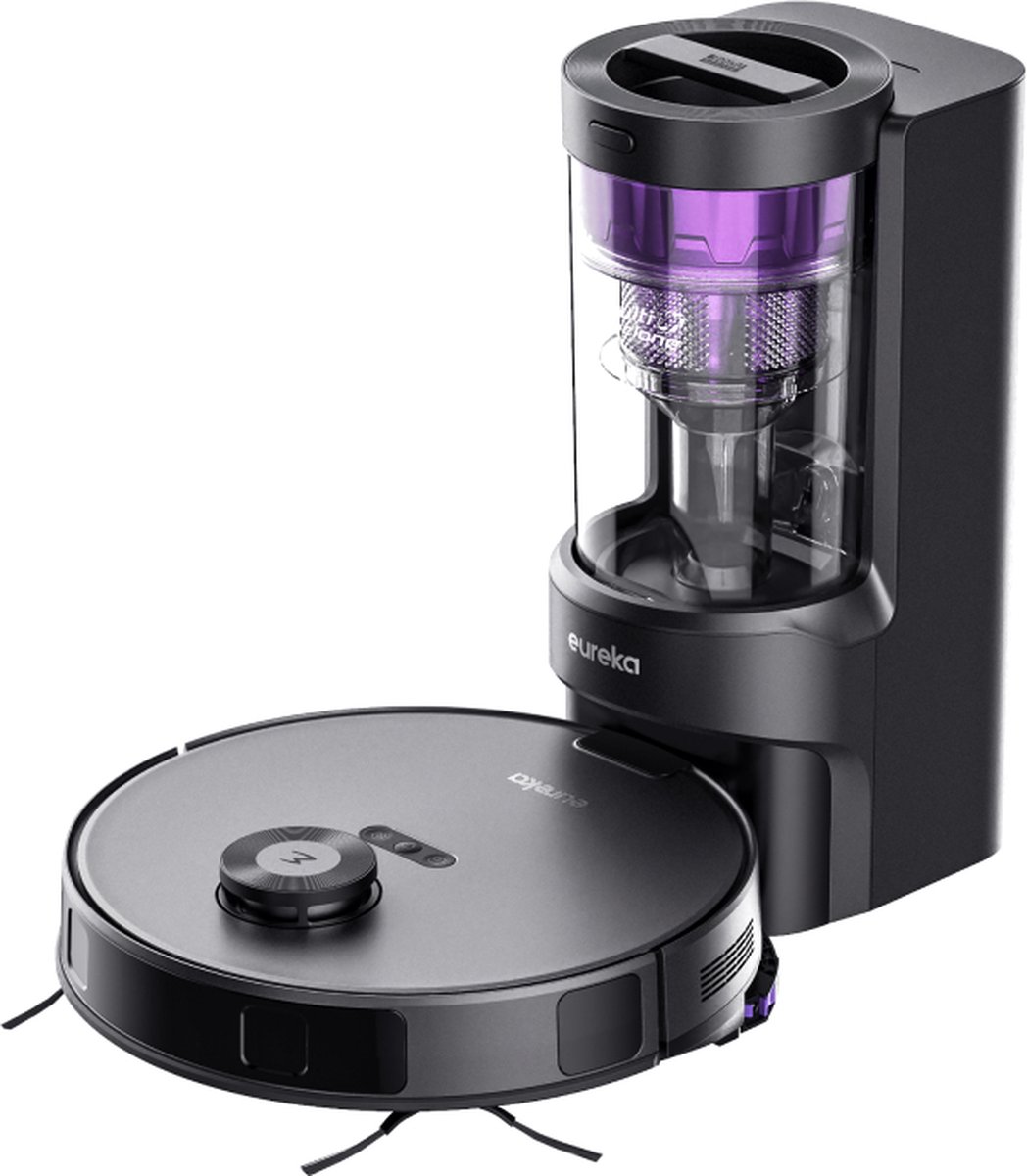 Eureka E10S Robotstofzuiger Zwart