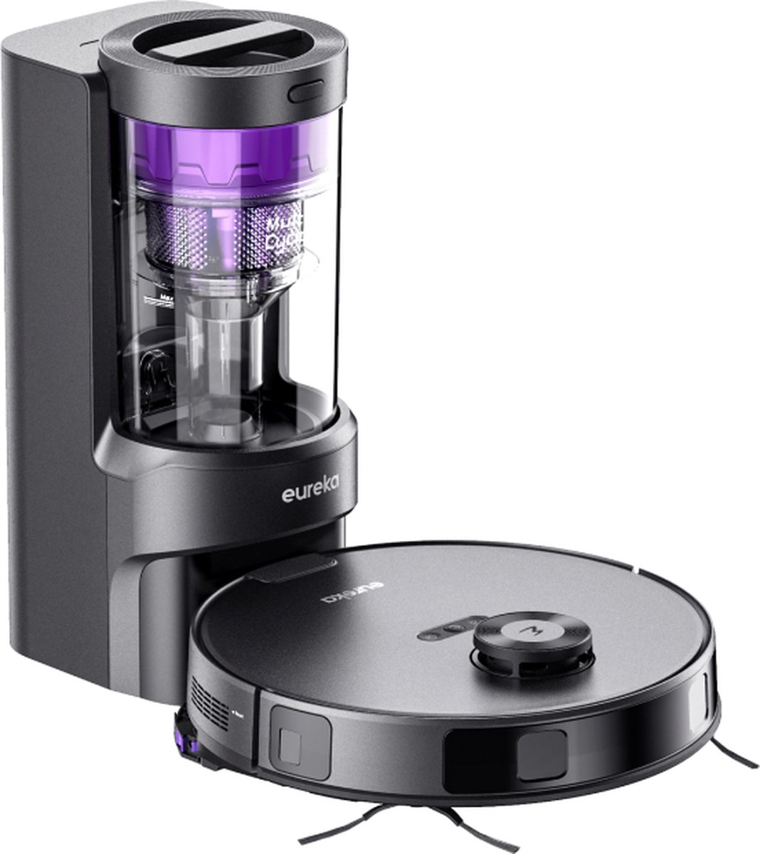 Eureka E10S Robotstofzuiger Zwart