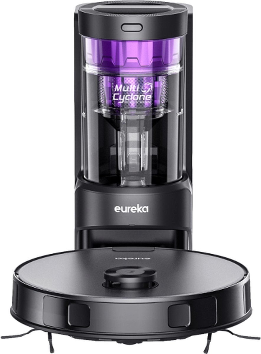 Eureka E10S Robotstofzuiger Zwart