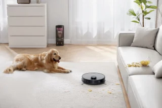 Eureka E10S Robotstofzuiger Zwart