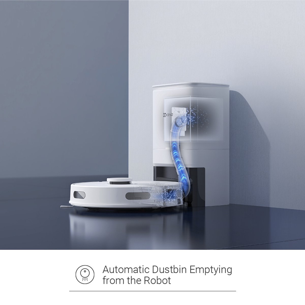 Ezviz RE4 Plus Robotstofzuiger Wit