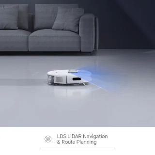 EZVIZ RE5 Plus Robotstofzuiger en Mop met Clean Station