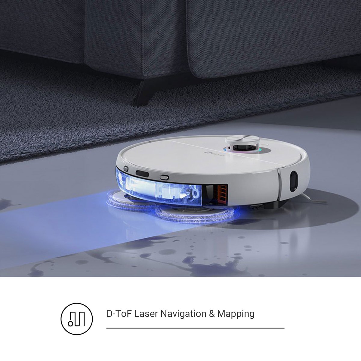 EZVIZ RS2 Robotstofzuiger Wit