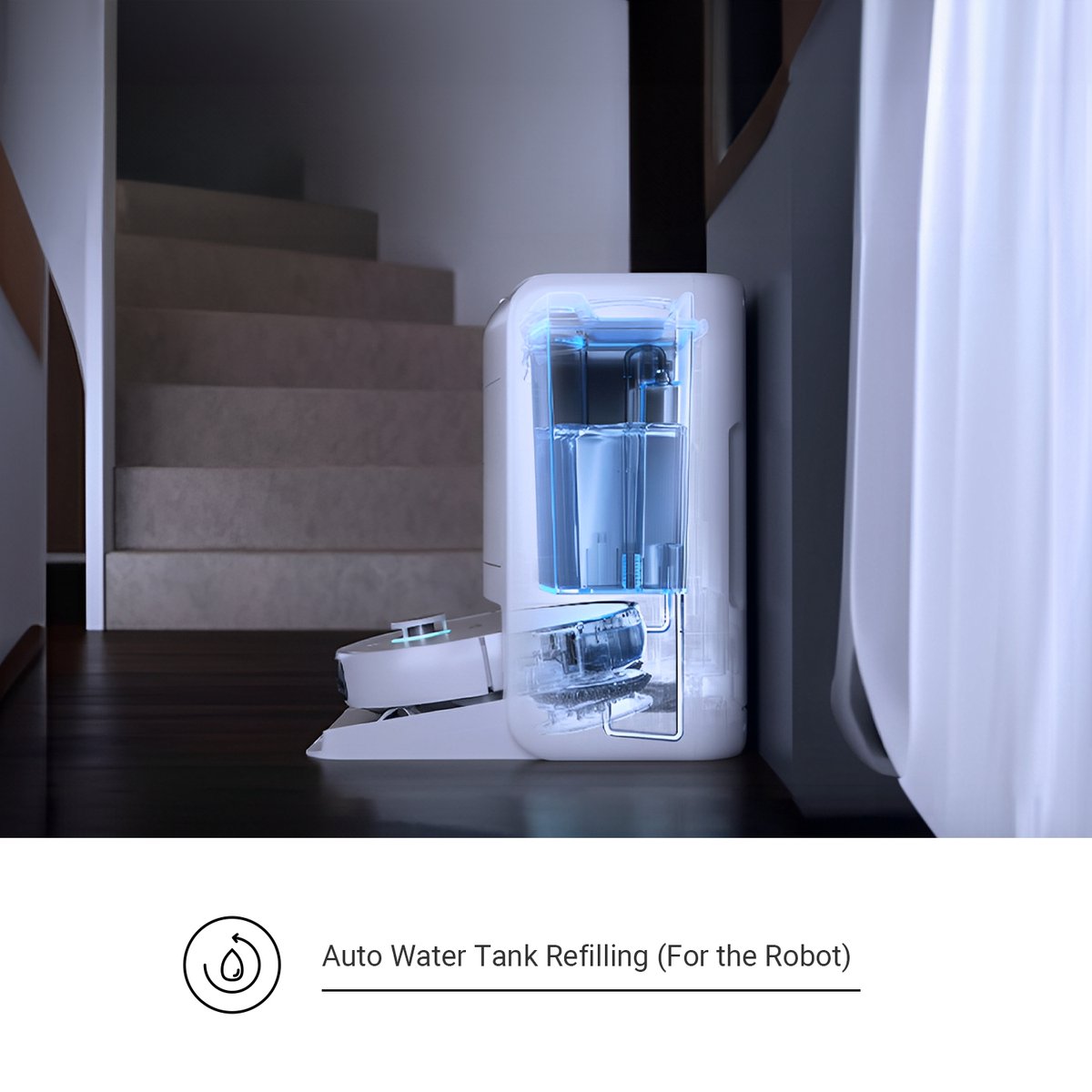 EZVIZ RS2 Robotstofzuiger Wit
