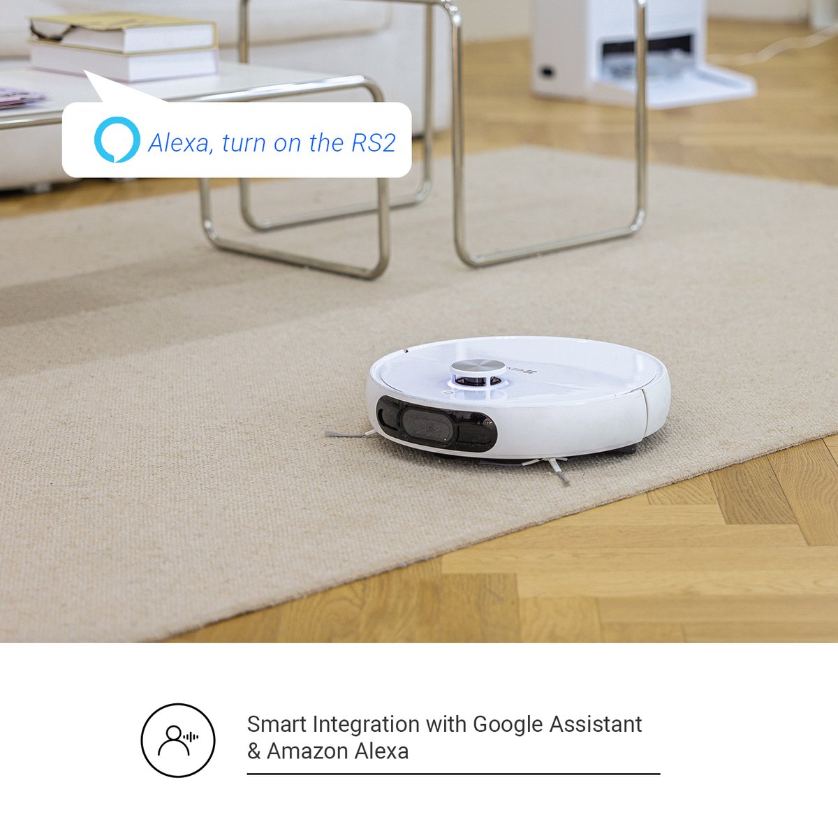 EZVIZ RS2 Robotstofzuiger Wit