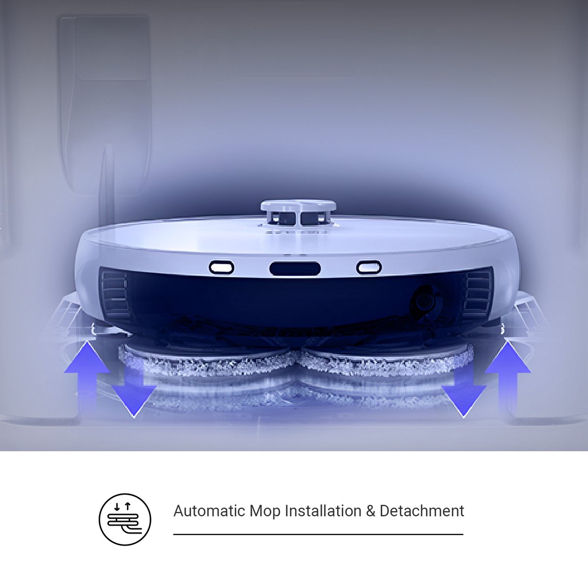 EZVIZ RS2 Robotstofzuiger Wit