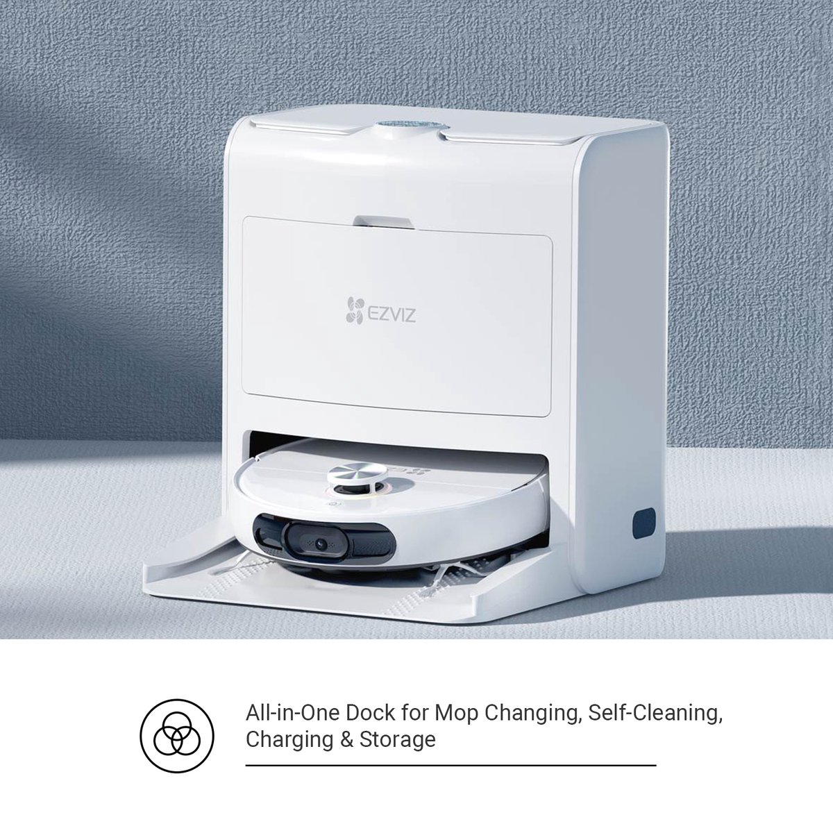 EZVIZ RS2 Robotstofzuiger Wit