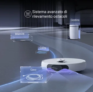 EZVIZ RS2 Robotstofzuiger Wit